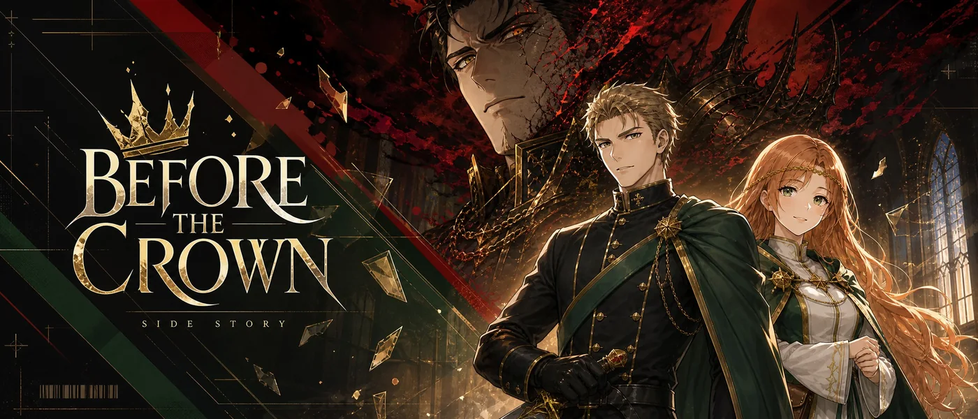 Side story event banner: Before the Crown